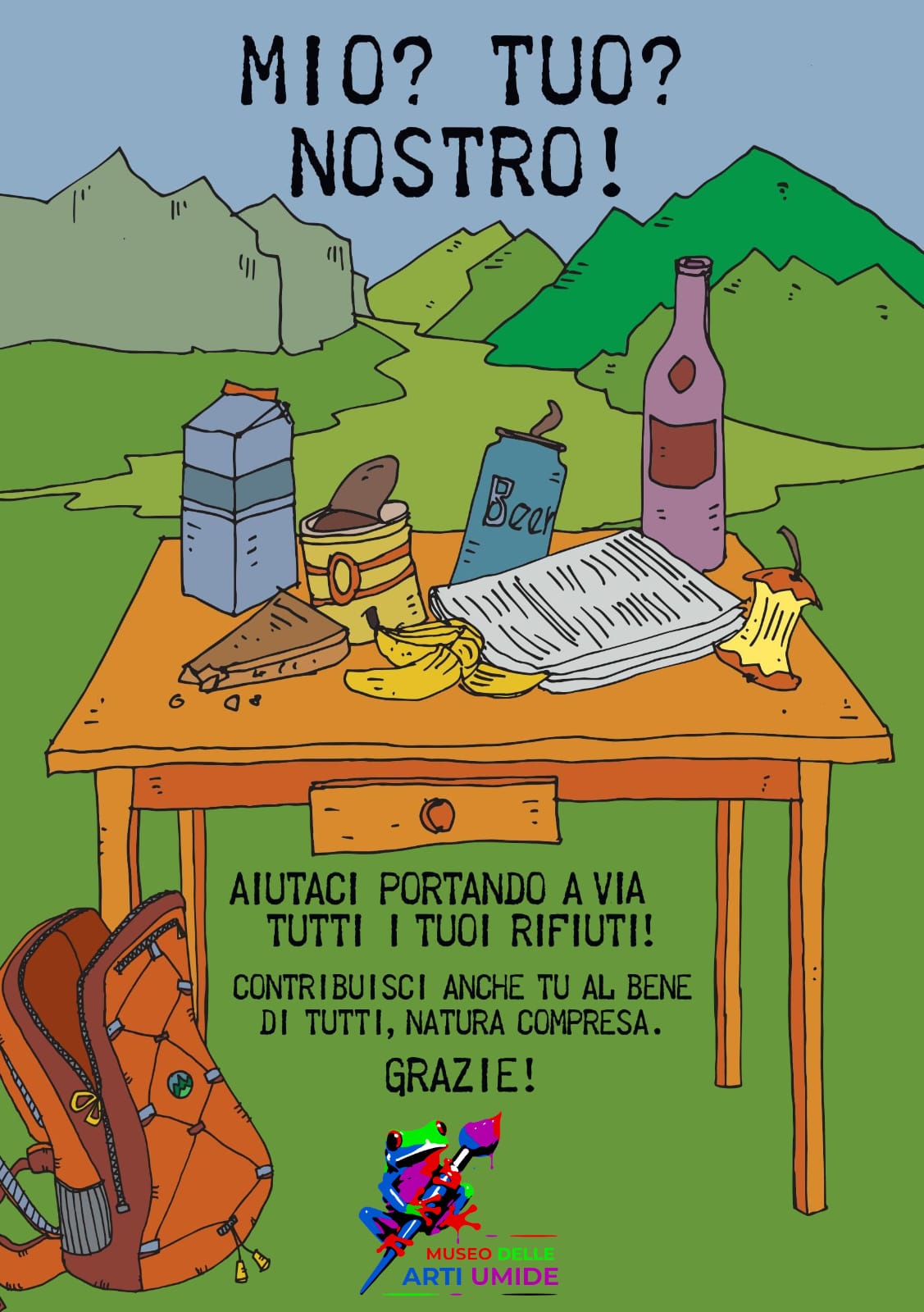 Locandina Museo Arti Umide